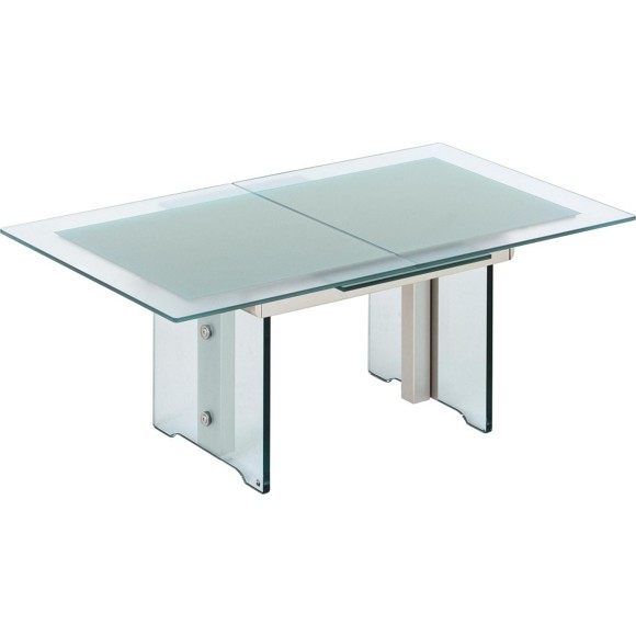 COUCHTISCH in Glas, Metall Transparent Couchtische COUCHTISCH in Glas, Metall Transparent Couchtische