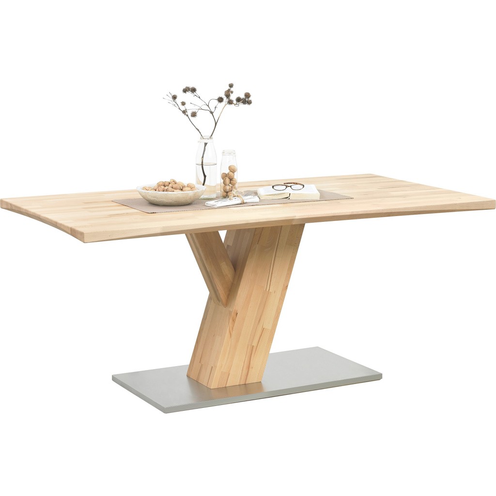 PREISVERGLEICHEU edelstahl holz tisch ~ PREISVERGLEICHEU edelstahl holz tisch ~ Esstisch Lutz