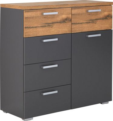 KOMMODE in Eichefarben, Graphitfarben (null, image/jpeg)