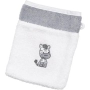BABYWASCHHANDSCHUH - Weiß/Grau, Textil (16/20cm) - MY BABY LOU BABYWASCHHANDSCHUH - Weiß/Grau, Textil (16/20cm) - MY BABY LOU