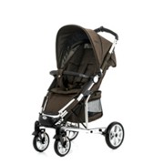 Buggy Flac Braun - Silberfarben/Braun, MODERN, Textil/Metall (72,0/58,5/105,0cm) - MOON Buggy Flac Braun - Silberfarben/Braun, MODERN, Textil/Metall (72,0/58,5/105,0cm) - MOON