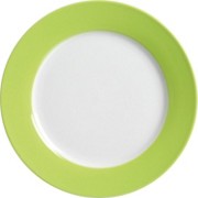DESSERTTELLER 515855 - Weiß/Grün, Keramik (21cm) - RITZENHOFF BREKER DESSERTTELLER 515855 - Weiß/Grün, Keramik (21cm) - RITZENHOFF BREKER