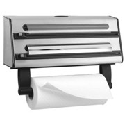 DRŽAČ ROLA KUHINJSKOG PAPIRA - boje aluminija, metal/plastika (41cm) - EMSA DRŽAČ ROLA KUHINJSKOG PAPIRA - boje aluminija, metal/plastika (41cm) - EMSA