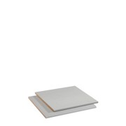 EINLEGEBODENSET 2-teilig Grau - Grau, MODERN (50cm) - HOM`IN EINLEGEBODENSET 2-teilig Grau - Grau, MODERN (50cm) - HOM`IN