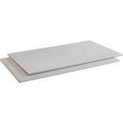 EINLEGEBODENSET 2-teilig Silberfarben - Silberfarben, MODERN (100cm) - HOM`IN EINLEGEBODENSET 2-teilig Silberfarben - Silberfarben, MODERN (100cm) - HOM`IN