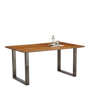 ESSTISCH AGRA - Akaziefarben, ROMANTIK / LANDHAUS, Holz/Metall (160/78/90cm) - CARRYHOME ESSTISCH AGRA - Akaziefarben, ROMANTIK / LANDHAUS, Holz/Metall (160/78/90cm) - CARRYHOME