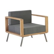 FOTELJA - siva/natur boje, Moderno, drvo/metal (74/69/68cm) - NOVEL FOTELJA - siva/natur boje, Moderno, drvo/metal (74/69/68cm) - NOVEL