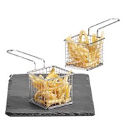 FRITTIERKÖRBCHEN 687978SET - Edelstahlfarben, Metall (8/8/7cm) - HOMEWARE FRITTIERKÖRBCHEN 687978SET - Edelstahlfarben, Metall (8/8/7cm) - HOMEWARE