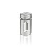 GEWÜRZDOSE - Klar/Edelstahlfarben, Glas/Metall (4,8/8,3cm) - HOMEWARE GEWÜRZDOSE - Klar/Edelstahlfarben, Glas/Metall (4,8/8,3cm) - HOMEWARE