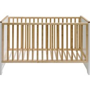 GITTERBETT - Birkefarben/Weiß, Holz (145/85/75cm) - MY BABY LOU GITTERBETT - Birkefarben/Weiß, Holz (145/85/75cm) - MY BABY LOU