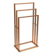 HANDTUCHHALTER Bambus massiv lackiert - Braun, KONVENTIONELL, Holz (40/24/82cm) HANDTUCHHALTER Bambus massiv lackiert - Braun, KONVENTIONELL, Holz (40/24/82cm)