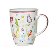 KAFFEEBECHER 18752 - Lila/Rot, Keramik (0,32l) - RITZENHOFF BREKER KAFFEEBECHER 18752 - Lila/Rot, Keramik (0,32l) - RITZENHOFF BREKER