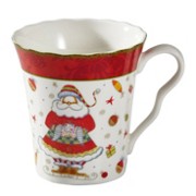 KAFFEEBECHER - Rot/Multicolor (0,35l) - X-MAS KAFFEEBECHER - Rot/Multicolor (0,35l) - X-MAS
