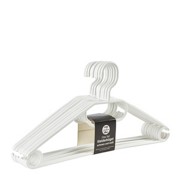 KLEIDERBÜGELSET 1117-100 10ER - Weiß, Kunststoff (60/39/45cm) KLEIDERBÜGELSET 1117-100 10ER - Weiß, Kunststoff (60/39/45cm)