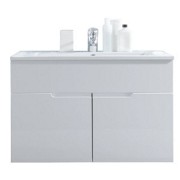 KOMBI UMIVAONIK - bijela/boje aluminija, Moderno, drvni materijal/keramika (80/54/46cm) - XORA KOMBI UMIVAONIK - bijela/boje aluminija, Moderno, drvni materijal/keramika (80/54/46cm) - XORA
