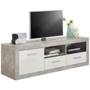 KOMODA - NISKA - bijela/siva, Moderno, drvni materijal/plastika (147/49/45cm) - BOXXX KOMODA - NISKA - bijela/siva, Moderno, drvni materijal/plastika (147/49/45cm) - BOXXX