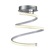 LED SVJETILJKA STROPNA - boje kroma, Moderno, metal/plastika (35/35cm) - NOVEL LED SVJETILJKA STROPNA - boje kroma, Moderno, metal/plastika (35/35cm) - NOVEL