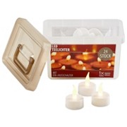 LED-Teelicht Set 24-teilig LED-Teelicht Set 24-teilig