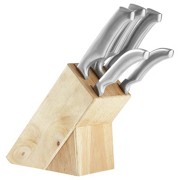 MESSERBLOCK - Braun, Holz/Metall - JUSTINUS MESSERBLOCK - Braun, Holz/Metall - JUSTINUS