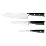MESSERSET - Silberfarben/Schwarz, Kunststoff/Metall - WMF MESSERSET - Silberfarben/Schwarz, Kunststoff/Metall - WMF