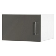 NÁSTAVEC NA SKŘÍŇ - bílá/šedá, Moderní, kov/dřevěný materiál (50/32/57cm) - WELNOVA NÁSTAVEC NA SKŘÍŇ - bílá/šedá, Moderní, kov/dřevěný materiál (50/32/57cm) - WELNOVA