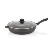 PFANNE 32 cm Keramikbeschichtung - Klar/Edelstahlfarben, Glas/Kunststoff (32cm) - HOMEWARE PFANNE 32 cm Keramikbeschichtung - Klar/Edelstahlfarben, Glas/Kunststoff (32cm) - HOMEWARE
