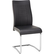SCHWINGSTUHL Grau, Schwarz - Chromfarben/Schwarz, MODERN, Textil/Metall (43/98/60cm) - CARRYHOME SCHWINGSTUHL Grau, Schwarz - Chromfarben/Schwarz, MODERN, Textil/Metall (43/98/60cm) - CARRYHOME