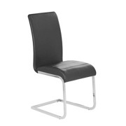 SCHWINGSTUHL NC021 - Schwarz, MODERN, Textil/Metall (41/58/95cm) - CARRYHOME SCHWINGSTUHL NC021 - Schwarz, MODERN, Textil/Metall (41/58/95cm) - CARRYHOME