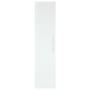SKŘÍŇ - bílá/barvy chromu, Moderní, kov/dřevěný materiál (50/208/57cm) - WELNOVA SKŘÍŇ - bílá/barvy chromu, Moderní, kov/dřevěný materiál (50/208/57cm) - WELNOVA
