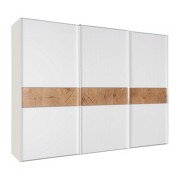 SKŘÍŇ S POSUVNÝMI DVEŘMI - bílá/barvy chromu, Moderní, kov/dřevěný materiál (298/222/68cm) - DIETER KNOLL SKŘÍŇ S POSUVNÝMI DVEŘMI - bílá/barvy chromu, Moderní, kov/dřevěný materiál (298/222/68cm) - DIETER KNOLL