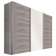 SKŘÍŇ S POSUVNÝMI DVEŘMI - bílá/barvy dubu, Moderní, kov/dřevěný materiál (300/216/68cm) - HOM IN SKŘÍŇ S POSUVNÝMI DVEŘMI - bílá/barvy dubu, Moderní, kov/dřevěný materiál (300/216/68cm) - HOM IN