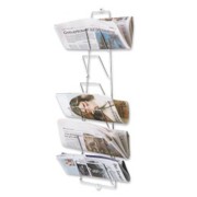 STALAK ZA NOVINE 52470A - boje aluminija, metal (18/65/18cm) - LESNINA-XXXL STALAK ZA NOVINE 52470A - boje aluminija, metal (18/65/18cm) - LESNINA-XXXL