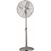 STANDVENTILATOR - Chromfarben/Silberfarben, Kunststoff/Metall (46/40/123cm) - HOMEWARE STANDVENTILATOR - Chromfarben/Silberfarben, Kunststoff/Metall (46/40/123cm) - HOMEWARE