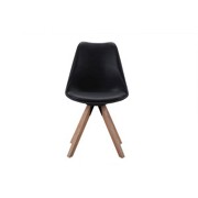 STOLICA - boje hrasta/crna, Moderno, drvo/metal (48/81/57cm) - CARRYHOME STOLICA - boje hrasta/crna, Moderno, drvo/metal (48/81/57cm) - CARRYHOME