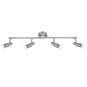 STRAHLER KEVIN II - Nickelfarben, MODERN, Metall (60/8/15cm) - BOXXX STRAHLER KEVIN II - Nickelfarben, MODERN, Metall (60/8/15cm) - BOXXX