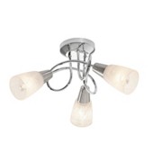 STRAHLER KNOT - Chromfarben/Nickelfarben, MODERN, Glas/Metall (38/38/20cm) - BOXXX STRAHLER KNOT - Chromfarben/Nickelfarben, MODERN, Glas/Metall (38/38/20cm) - BOXXX
