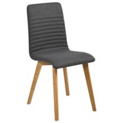 STUHL AROSA - Anthrazit, ROMANTIK / LANDHAUS, Holz/Textil (42/90/43cm) - CARRYHOME STUHL AROSA - Anthrazit, ROMANTIK / LANDHAUS, Holz/Textil (42/90/43cm) - CARRYHOME