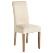 STUHL Beige - Beige/Naturfarben, ROMANTIK / LANDHAUS, Holz/Textil (42/95/54cm) - CARRYHOME STUHL Beige - Beige/Naturfarben, ROMANTIK / LANDHAUS, Holz/Textil (42/95/54cm) - CARRYHOME