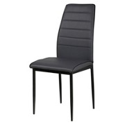 STUHL Stahl Grau, Schwarz - Schwarz/Grau, Textil/Metall (43,5/96/56cm) - CARRYHOME STUHL Stahl Grau, Schwarz - Schwarz/Grau, Textil/Metall (43,5/96/56cm) - CARRYHOME