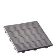 TERRASSENFLIESE WPC-FLIESE - Grau, KONVENTIONELL (30/30/2,4cm) - AMBIA GARDEN TERRASSENFLIESE WPC-FLIESE - Grau, KONVENTIONELL (30/30/2,4cm) - AMBIA GARDEN