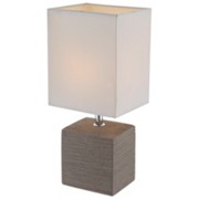 TISCHLEUCHTE STONE - Braun/Naturfarben, LIFESTYLE, Keramik/Textil (13/11/29cm) - BOXXX TISCHLEUCHTE STONE - Braun/Naturfarben, LIFESTYLE, Keramik/Textil (13/11/29cm) - BOXXX