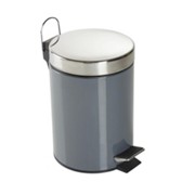 TRETEIMER - Schwarz/Grau, Kunststoff/Metall (16,8/24cm) - CELINA TRETEIMER - Schwarz/Grau, Kunststoff/Metall (16,8/24cm) - CELINA