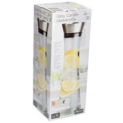 WASSERKARAFFE 1 L - Transparent, Glas (10/35/10cm) WASSERKARAFFE 1 L - Transparent, Glas (10/35/10cm)