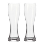 Weizenbierglas-Set 061331 - Klar, KONVENTIONELL, Glas (0,5l) - LEONARDO Weizenbierglas-Set 061331 - Klar, KONVENTIONELL, Glas (0,5l) - LEONARDO