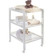 WICKELREGAL - Weiß, Holz (55/91/72cm) - MY BABY LOU WICKELREGAL - Weiß, Holz (55/91/72cm) - MY BABY LOU