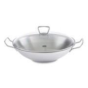 WOK 35 cm - Glas/Metall (35cm) - FISSLER WOK 35 cm - Glas/Metall (35cm) - FISSLER
