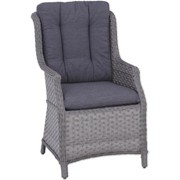 ZAHRADNÍ KŘESLO - šedá, Romantický / Rustikální, kov/textil (76/61/98cm) - AMBIA GARDEN ZAHRADNÍ KŘESLO - šedá, Romantický / Rustikální, kov/textil (76/61/98cm) - AMBIA GARDEN