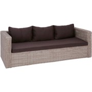 ZAHRADNÍ LAVICE - tmavě hnědá/černá, Romantický / Rustikální, kov/textil (210/67/85cm) - AMBIA GARDEN ZAHRADNÍ LAVICE - tmavě hnědá/černá, Romantický / Rustikální, kov/textil (210/67/85cm) - AMBIA GARDEN