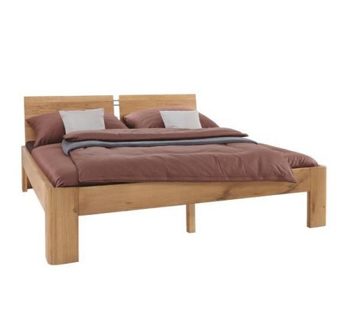 Bett 180 cm x 200 cm in holz eichefarben einzel & doppelbetten ...