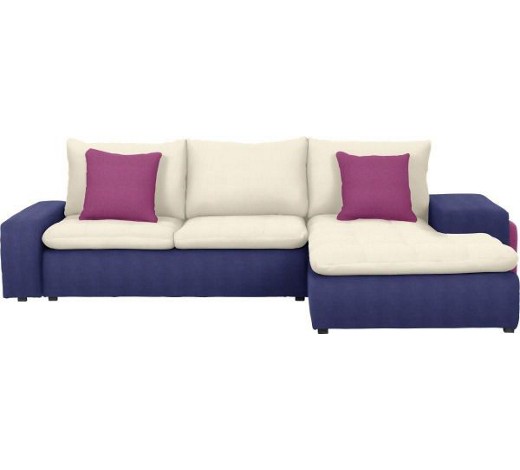 Wohnlandschaft in beere, beige, dunkelblau textil ... Wohnzimmer braun beere
